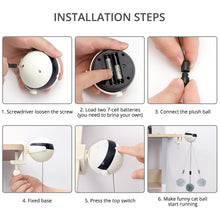 Electric Automatic Lifting Cat Ball Toy Interactive Puzzle Smart Pet Cat Ball Teaser Toys Pet Supply Lifting Balls Electric