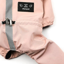 Pet Dog Raincoat Reflective Hooded Clothes Waterproof Jumpsiut Jacket Fashion Outdoor Breathable Clothes for Small Medium Dogs