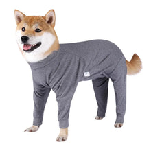 Four Feet Dog Lightweight Pajamas Pure Dog Jumpsuits 4 Legs Dog Onesies T-Shirt Pet Costume for Small Medium Large Dogs