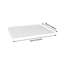 6PCS Garden Cat Scat Mats Cats Net Anti-Cat Dogs Repellent Mat Prickle Strips Keep Cats Away Safe Plastic Spike Thorn