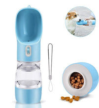 Dog Water Bottle Portable Pet Drinking water Feeder Bowl dog cat food feeding for Puppy dog cat Outdoor Walking Travel Supplies