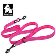Truelove Pet Dog Leash Multi-function Reflective Hand Free Traction Rope  Suitable for Use with Collars and Chest Straps TLL2411