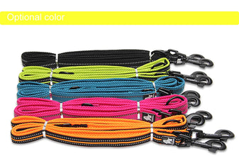 Truelove Pet Dog Leash Multi-function Reflective Hand Free Traction Rope  Suitable for Use with Collars and Chest Straps TLL2411