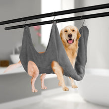 Pet Grooming Hammock Helper Cat Dog Grooming Thicken Hammocks Restraint Bag for Nail Clip Trimming Bathing Anti Bite Scratch