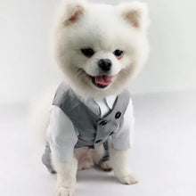 Dog Tuxedo Suit For Small Medium Breed Formal Tuxedo Vest With Bow Tie Dog Clothes Gentleman Pet Wedding Birthday Party Costume