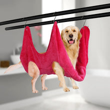 Pet Grooming Hammock Helper Cat Dog Grooming Thicken Hammocks Restraint Bag for Nail Clip Trimming Bathing Anti Bite Scratch