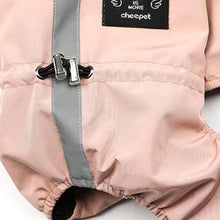 Pet Dog Raincoat Reflective Hooded Clothes Waterproof Jumpsiut Jacket Fashion Outdoor Breathable Clothes for Small Medium Dogs