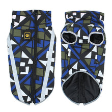 Winter Warm Dog Clothes Colorful Reflective Waterproof Jacket Fleece Thicken Coat Clothing for Small Medium Large Big Dogs