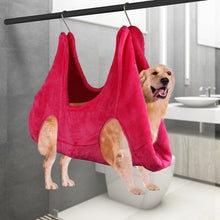 Pet Grooming Hammock Helper Cat Dog Grooming Thicken Hammocks Restraint Bag for Nail Clip Trimming Bathing Anti Bite Scratch