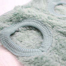 Fleece Pullover Pet Clothes Cute Wavy Double-sided Puppy Kitten Coats Sweater for Small Medium Dogs Cats Warm Winter Outfit
