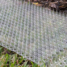 6PCS Garden Cat Scat Mats Cats Net Anti-Cat Dogs Repellent Mat Prickle Strips Keep Cats Away Safe Plastic Spike Thorn