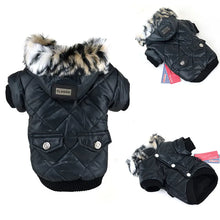 Winter Dog Clothes Warm Clothes Puppy Windproof Down Coat For Small Middle Dog Chihuahua Yorkshire Hooded Jacket Clothing