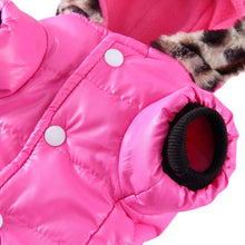 Winter Dog Clothes Warm Clothes Puppy Windproof Down Coat For Small Middle Dog Chihuahua Yorkshire Hooded Jacket Clothing