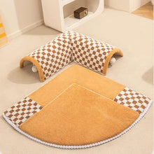 Large Cat Tunnel Bed 2 In 1 Cat Bed Cave With Plush Ball Tunnel Cat Nest Cushion Cat Toy For Kitten Puppy Cat Ferret Cat Bed Can