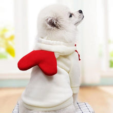 Winter Warm Cotton Dog Clothes Cute Frog Solid Hoodies Fleece Pet Dog Jacket Coat For French Bulldog Chihuahua Dog suit