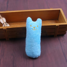Plush Cat Toy with Catnip Rustle Sound Cat Toys for Kitten Teeth Grinding Bite-resistant Pet Molar Toys Funny Interactive Toys