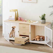 Wooden Dog Kennel TV Stand 74