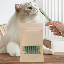 Natural Matatabi Cat Stick Mint Caught Bite Excited Rods Silvervine For Cat Teeth Cleaning Treating Pet Catnip Toys Sticks