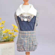 Winter Dog Clothes Gentleman Pet Outfit Bow Tie Formal Shirt For Small Dogs Wedding Suit Puppy Jumpsuit Jacket Pet Party Costume