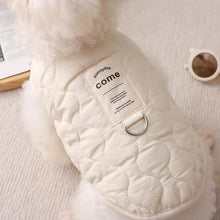 Winter Pet Coat Clothes for Cold Weather Clothing Warm Dog Clothes with Built in Harness Hole Pet Apparel for Small Dogs Cats