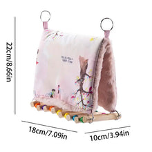 Parrot Hammock Warm Comfortable Warm Bird Nest Bed Warm Bird Nest Winter Bird House For Squirrels Parrot Sparrow For Sleeping