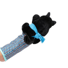 2/1pcs Cats Puppet Wrestler,Cat sumo Wrestler Toy Interactive Play Cat Plush Animal Toy With Sturdy Padding Cat Wrestling Gloves