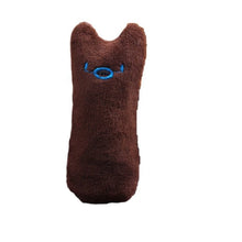 Plush Cat Toy with Catnip Rustle Sound Cat Toys for Kitten Teeth Grinding Bite-resistant Pet Molar Toys Funny Interactive Toys