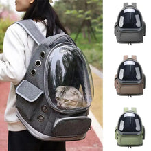 Cat Backpack Carrier Pet Bag Carrier Cat Travel Pouch Backpack Breathable Space Capsule Pet Carrier Cat Bag Pet Backpack For