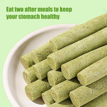 Cat Grass Sticks 8 Sticks Cat Chewing Snacks Freeze-Dried Cat Snack Time Treats Flavored Teeth Cleaning Treats For Keeping Cat