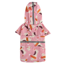 Pets Dog Clothes Waterproof Dog Raincoat Jumpsuit For Medium Large Dogs Hooded Raincoats Reflective Strip Dogs Rain Coat XS-4XL