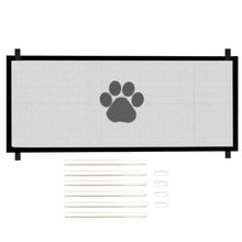 Portable Pet Dog Net Doors Retractable Indoor Safety Gate Folding Fence Protective Net For Stairs, Doorways, Halls, Kitchen