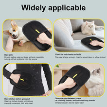 Pet Hair Remover Mitt Pet Grooming Gloves Hair Remover Brush for Dog Cat Rabbit with Long/Short/Curly Hair