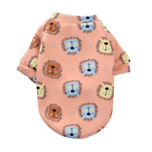 Animal Print Small Dog Hoodie Coat Winter Warm Pet Clothes for Chihuahua Shih Tzu Sweatshirt Puppy Cat Pullover Pets Clothing