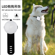 Led Dog Collar Pendant Rechargeable Pet Usb Luminous Collar Pendant Pet Flash Light Leash Accessories Safety Dog Necklace
