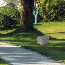 Outdoor Cat House Foldable Warm Pet Cave for Winter Waterproof Rainproof Kitten Cave Pet Tent Bunny Bed for Feral Cat Puppy