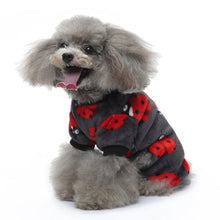 Pet Christmas Pajamas Red Black Buffalo Plaid Jumpsuit Dog Cat Soft Winter Clothes Puppy Doggie Checkered Sweater Apparel