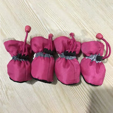4Pcs Waterproof Winter Pet Dog Shoes Anti-slip Rain Snow Boots Footwear Lightweight Warm For Small Cats Puppy Dogs Socks Booties