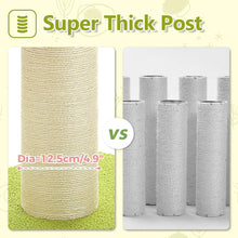Cat Tree Cat Tower with Super Thick Scratching Post Cat Scratching Post for Large Cats Flower Cat Bed Tall Cat Scratcher Indoor