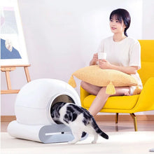 Pet Smart Litter Box Fully Automatic Cleaning of Electric Large Cat Toilet Deodorizing Fully Enclosed Automatic Cat Litter Box