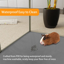 1Pc Large Acrylic Dog Playpen Cage Whelping Pen Box Indoor Enclosure Pet Clear Fence Puppy Playpen with Waterproof Fertility Pad