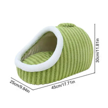 Cat Cave For Indoor Cats Medium Large Cats Cave Bed Cozy Slipper For Indoor Pets Cozy Pet Hideaway Bed Cute Covered Cat Bed With