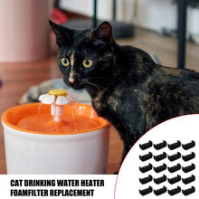 20pcs Pet Water Filter Sponge Automatic Drinking Water Dispenser Replacement Foam Filter Pet Fountain Replacement Filters