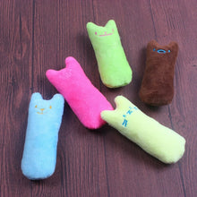 Plush Cat Toy with Catnip Rustle Sound Cat Toys for Kitten Teeth Grinding Bite-resistant Pet Molar Toys Funny Interactive Toys
