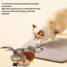 Flappy Bird Cat Toy Rechargeable Pet Cat Interactive Plush Toy Flapping Bird Toy Stimulate Hunting Instincts Remote Control USB