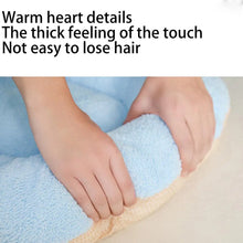 Winter Cat Cave Bed Plush Slippers Cat Sleeping House Semi-Enclosed Design Pet Sleeping Tool For Dogs Cats Rabbits And Other