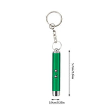 Keychain Red Laser Pointer Pen With White LED Torch Pet Cat Dog Toy Classroom Business Presentation Tool