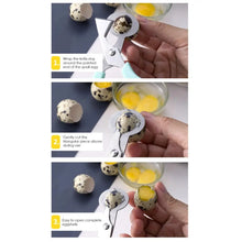 Multifunction Quail Egg Scissor Bird Cutter Opener Stainless Steel Quail Egg Peeler Machine Kitchen Tool Clipper Cigar Cracker