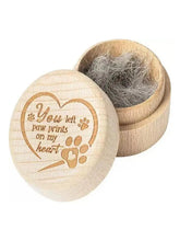 Dog Hair Keepsake Box Wood Pet Hair Keepsake Box Durable Pet Memorial Box Tooth Collection Memorial Box For Dog And Cat Ashes
