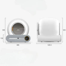 Pet Smart Litter Box Fully Automatic Cleaning of Electric Large Cat Toilet Deodorizing Fully Enclosed Automatic Cat Litter Box