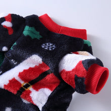 Pet Christmas Pajamas Red Black Buffalo Plaid Jumpsuit Dog Cat Soft Winter Clothes Puppy Doggie Checkered Sweater Apparel